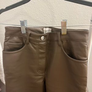 Aritzia Wilfred “The Melina Pant” Faux Leather Pants | Size 2 💞